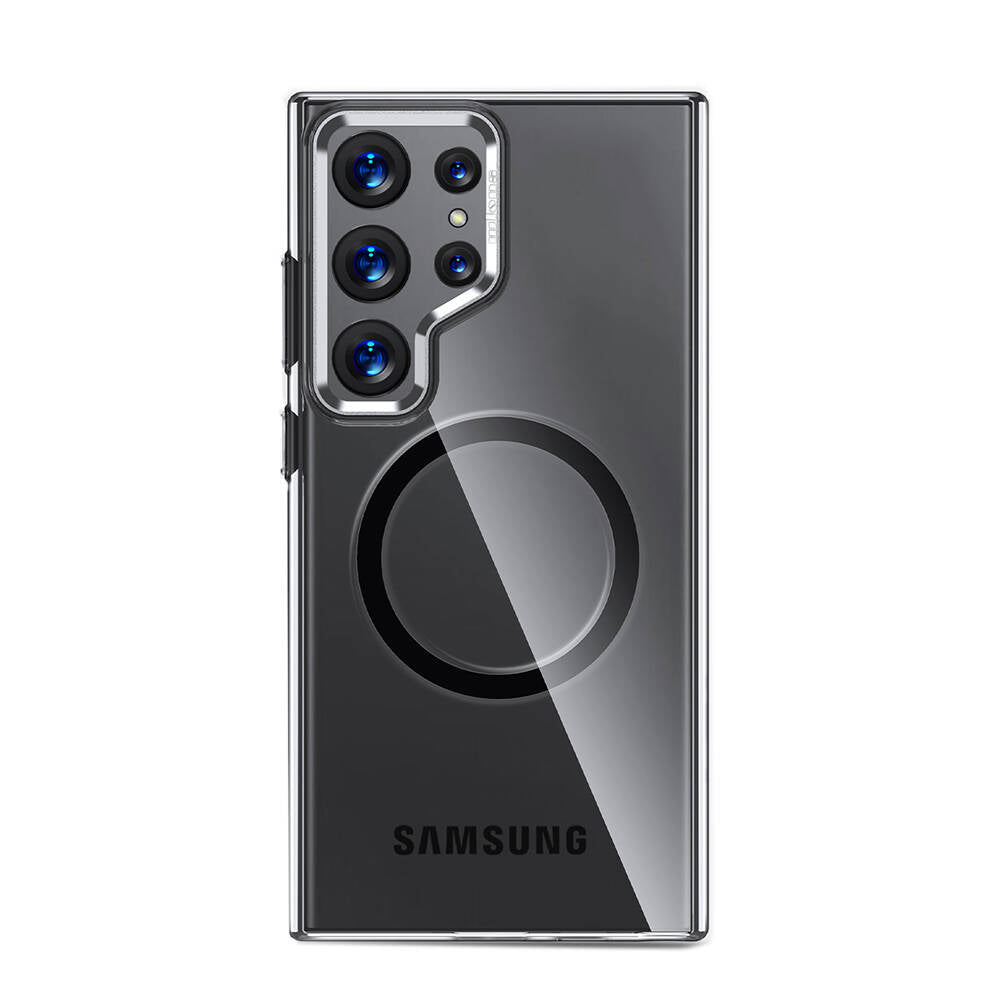 Galaxy S24 Ultra Kılıf Magsafe Şarj Özellikli Wlons Efsane Kapak Renksiz