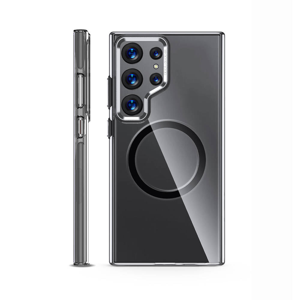 Galaxy S24 Ultra Kılıf Magsafe Şarj Özellikli Wlons Efsane Kapak Renksiz