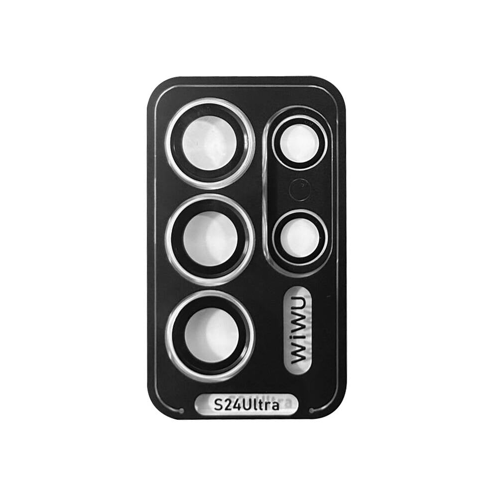 Galaxy S24 Ultra Wiwu LG-008 Lens Guard Darbelere Karşı Dayanıklı Kamera Lens Koruyucu Şeffaf