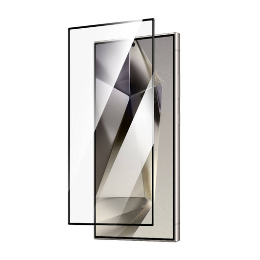 Galaxy S24 Ultra Wiwu Wi-GT012 iVista Darbeye Karşı Dayanıklı HD Temperli Cam Ekran Koruyucu Siyah