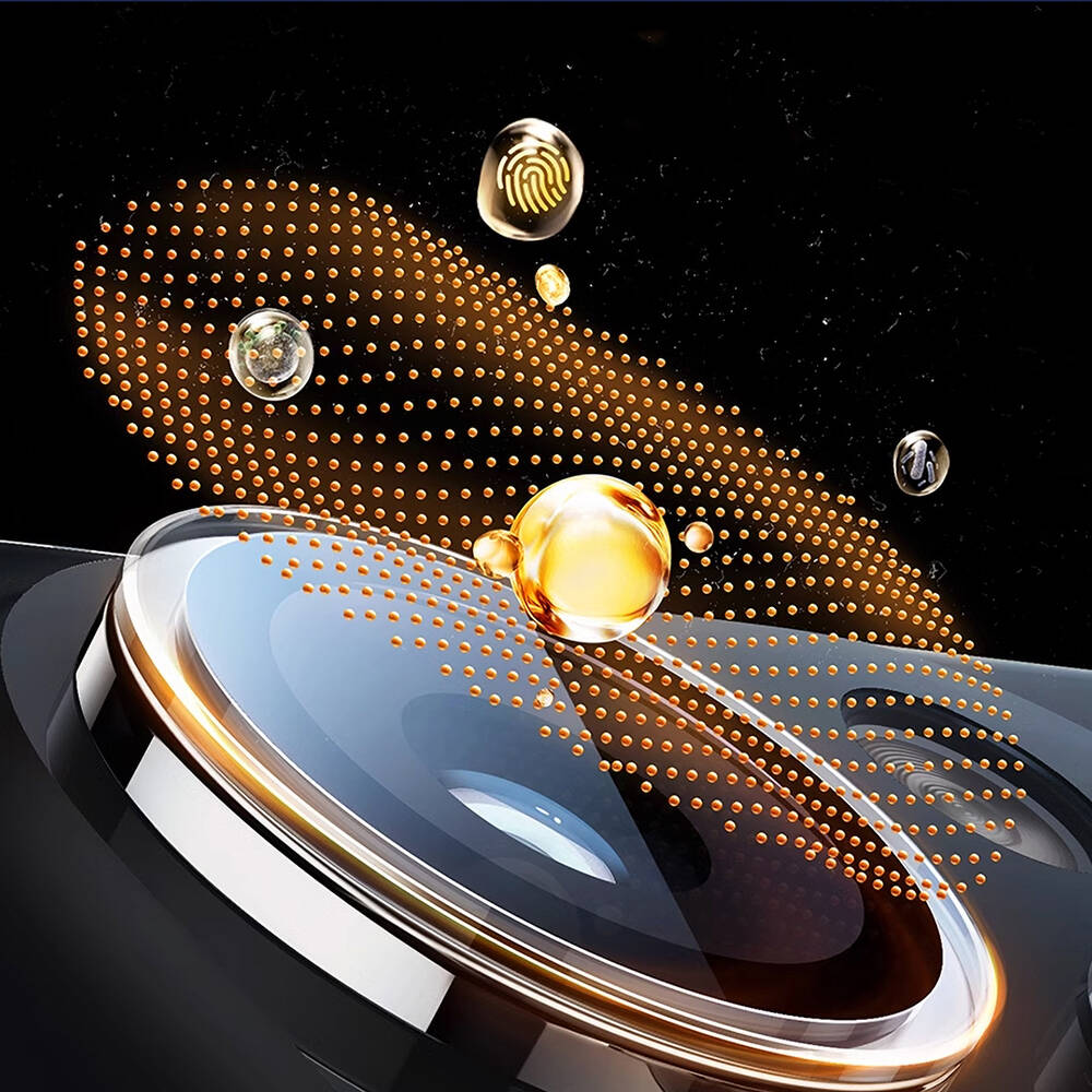 Galaxy S24 Wiwu LG-008 Lens Guard Darbelere Karşı Dayanıklı Kamera Lens Koruyucu Şeffaf