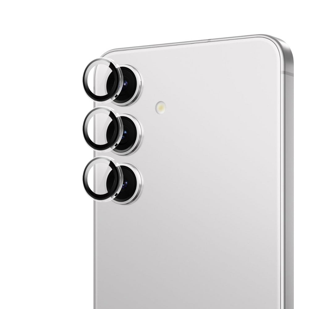 Galaxy S25 Plus Wiwu LG-010 Lens Guard Oleofobik Anti Reflective Kamera Lens Koruyucu + Kolay Uygulama Aparatlı Şeffaf