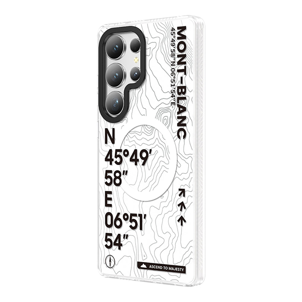 Galaxy S25 Ultra Kılıf Magsafe Şarj Özellikli Benks Dynamic Summit Serisi Kapak Beyaz