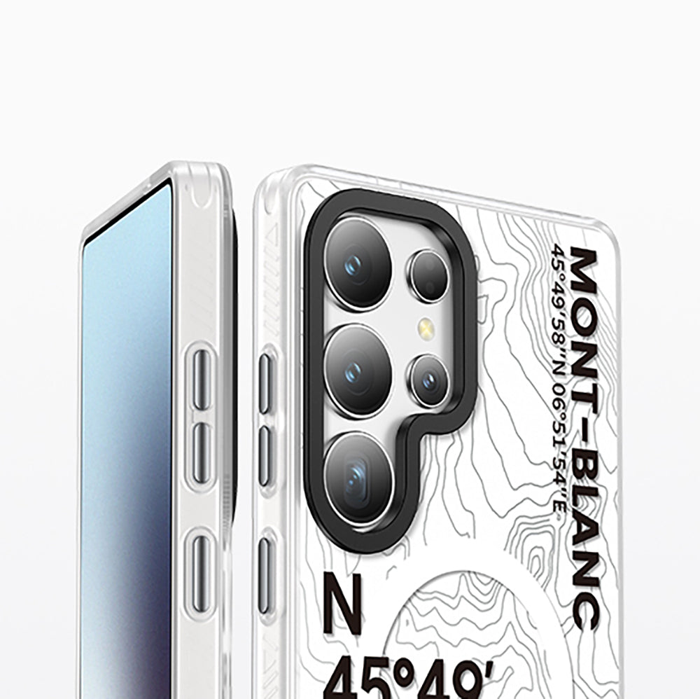 Galaxy S25 Ultra Kılıf Magsafe Şarj Özellikli Benks Dynamic Summit Serisi Kapak Beyaz