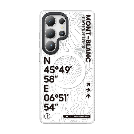 Galaxy S25 Ultra Kılıf Magsafe Şarj Özellikli Benks Dynamic Summit Serisi Kapak Beyaz