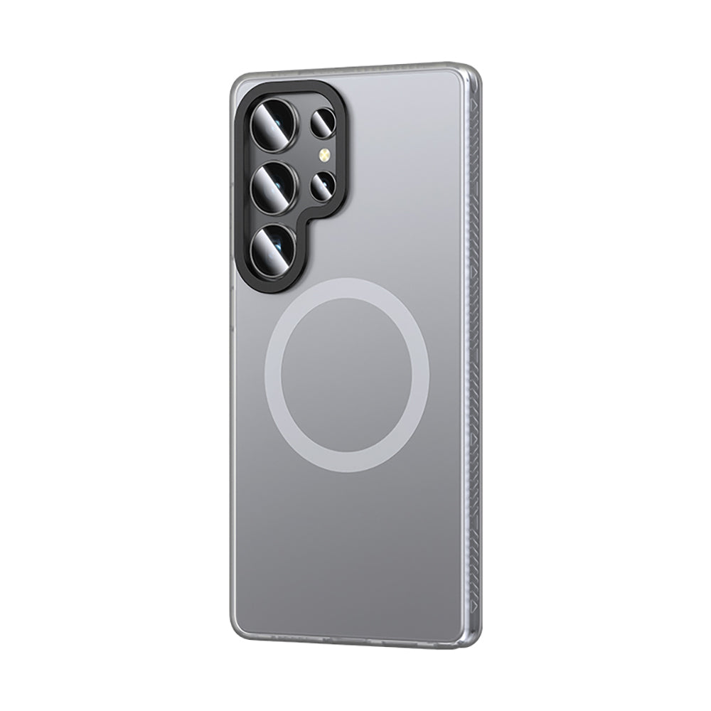 Galaxy S25 Ultra Kılıf Magsafe Şarj Özellikli Benks Lucid Armor Kapak Titanyum