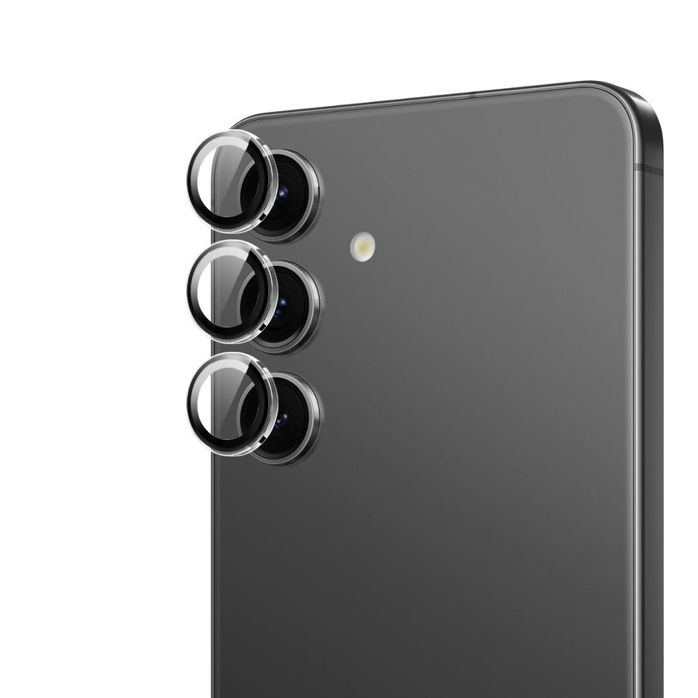 Galaxy S25 Wiwu LG-009 Lens Guard Oleofobik Anti Reflective Kamera Lens Koruyucu + Kolay Uygulama Aparatlı Şeffaf