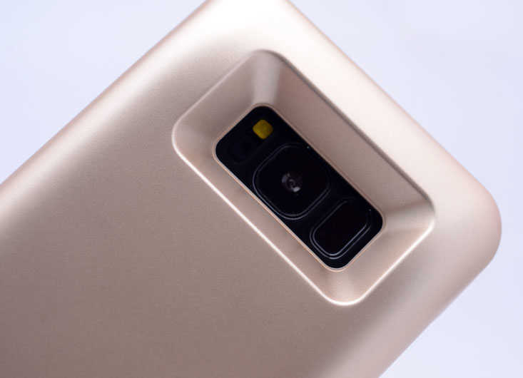 Galaxy S8 Şarjlı Kılıf Harici Batarya Siyah