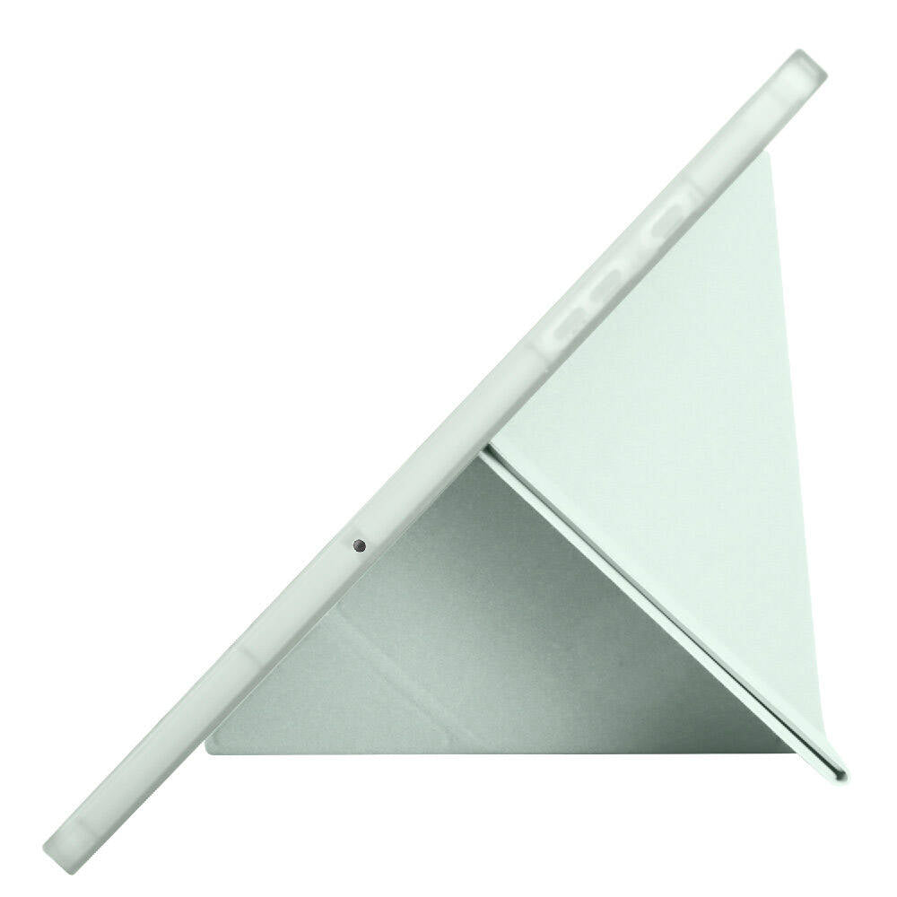 Galaxy Tab A9 Kılıf Zore Tri Folding Kalem Bölmeli Standlı Kılıf Siyah