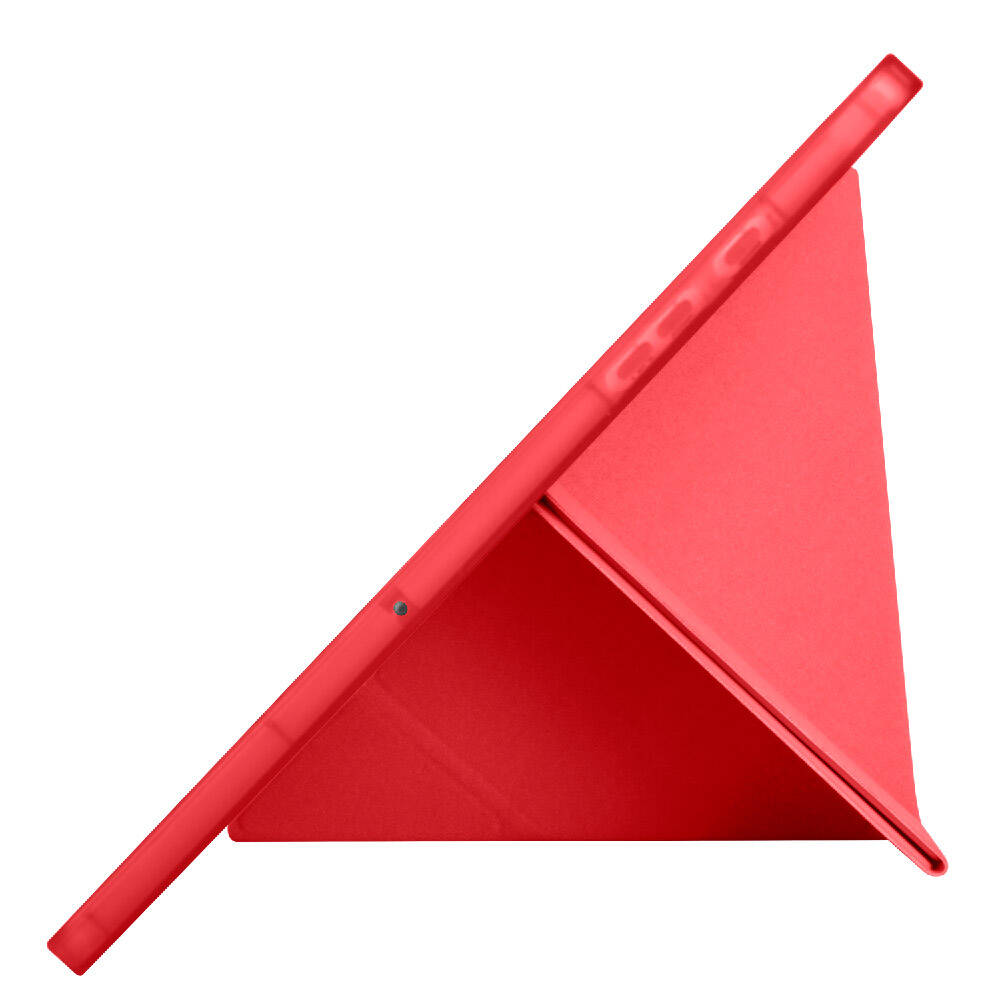 Galaxy Tab A9 Kılıf Zore Tri Folding Kalem Bölmeli Standlı Kılıf Yeşil