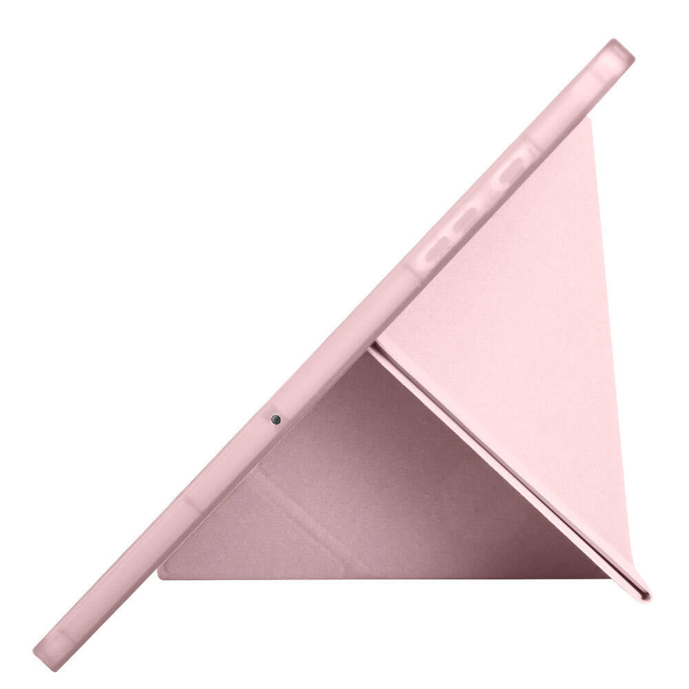 Galaxy Tab A9 Kılıf Zore Tri Folding Kalem Bölmeli Standlı Kılıf Kırmızı