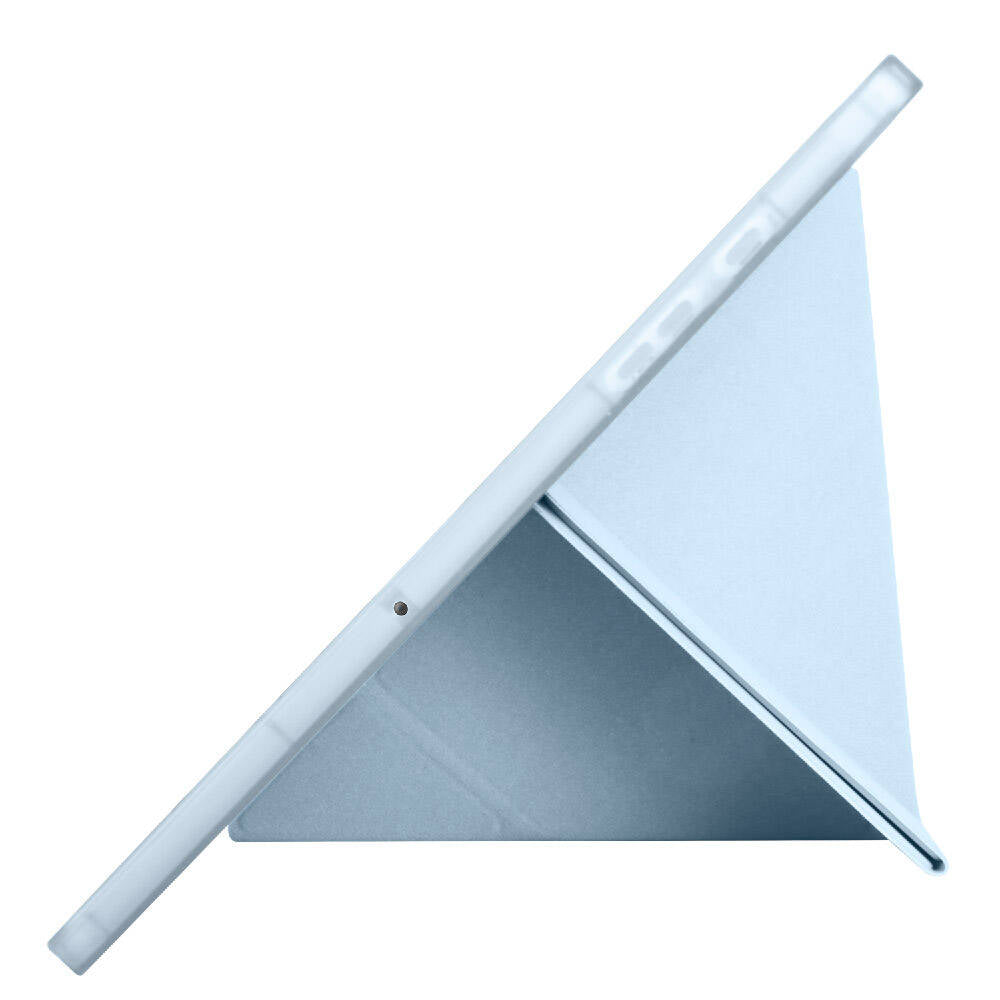 Galaxy Tab A9 Kılıf Zore Tri Folding Kalem Bölmeli Standlı Kılıf Kırmızı