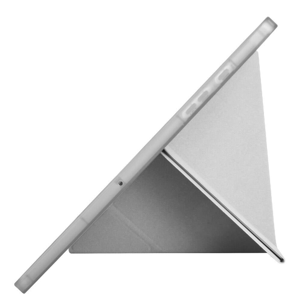 Galaxy Tab A9 Plus Kılıf Zore Tri Folding Kalem Bölmeli Standlı Kılıf Lila