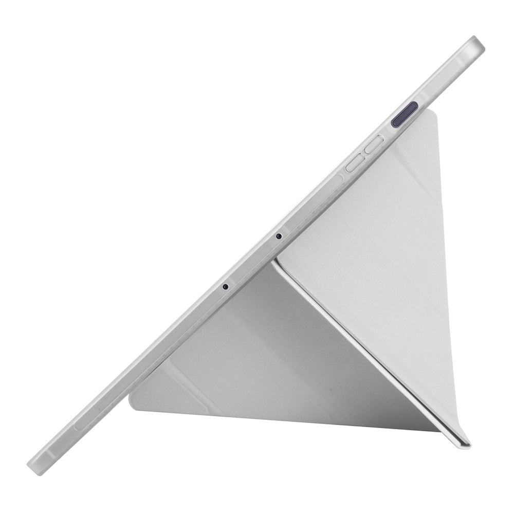 Galaxy Tab S10 FE Plus Kılıf Zore Tri Folding Kalem Bölmeli Standlı Kılıf Lacivert