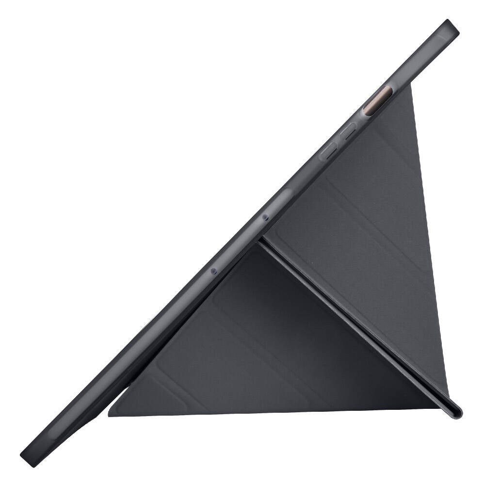 Galaxy Tab S9 Plus Kılıf Zore Tri Folding Kalem Bölmeli Standlı Kılıf Mavi