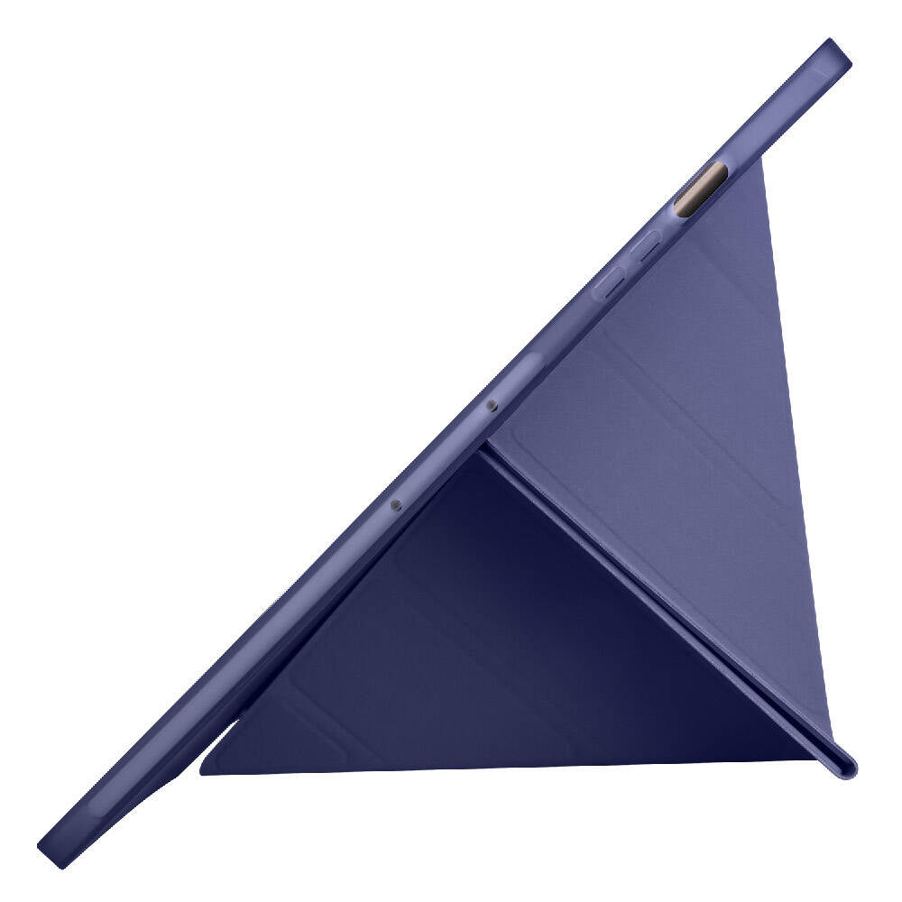 Galaxy Tab S9 Plus Kılıf Zore Tri Folding Kalem Bölmeli Standlı Kılıf Koyu Yeşil