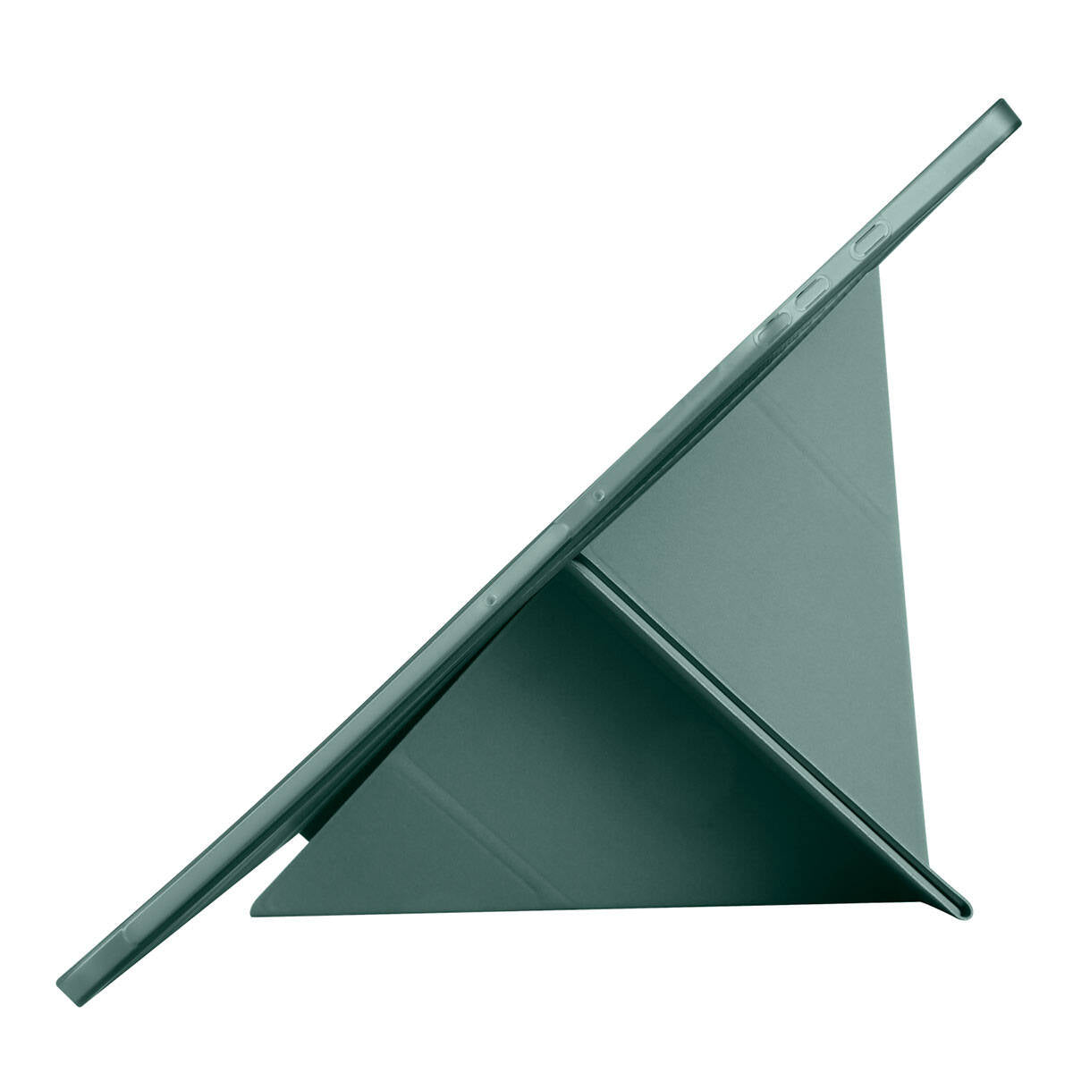 Galaxy Tab S9 Ultra Kılıf Zore Tri Folding Kalem Bölmeli Standlı Kılıf Rose Gold