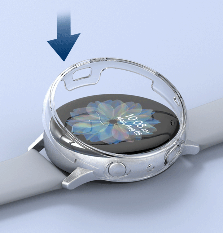 Galaxy Watch Active 2 40mm Kılıf Araree Nukin Kapak Renksiz