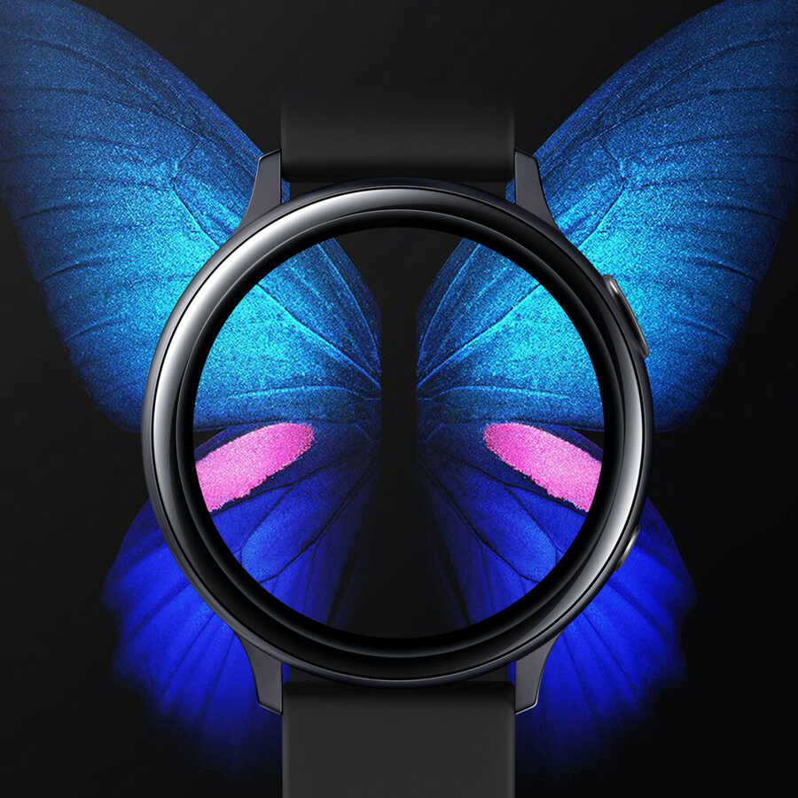 Galaxy Watch Active 2 44mm Araree Pure Diamond Pet Ekran Koruyucu Renksiz