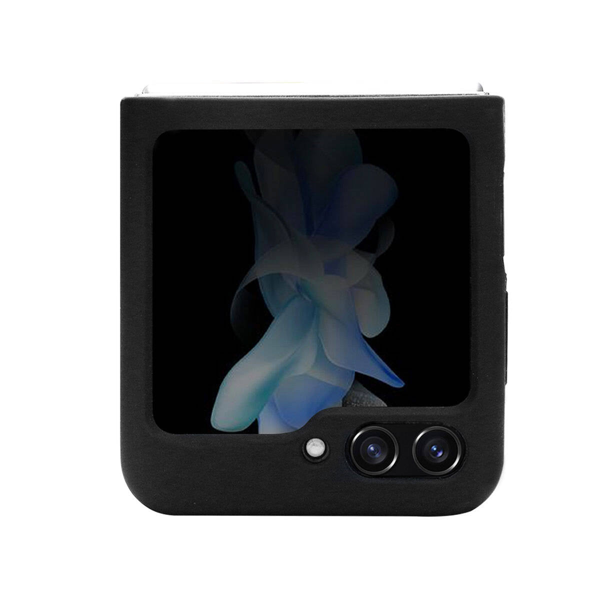 Galaxy Z Flip 5 Kılıf AMG Magsafe Şarj Özellikli Büyük Logo Dizayn Orjinal Lisanslı Kapak Siyah