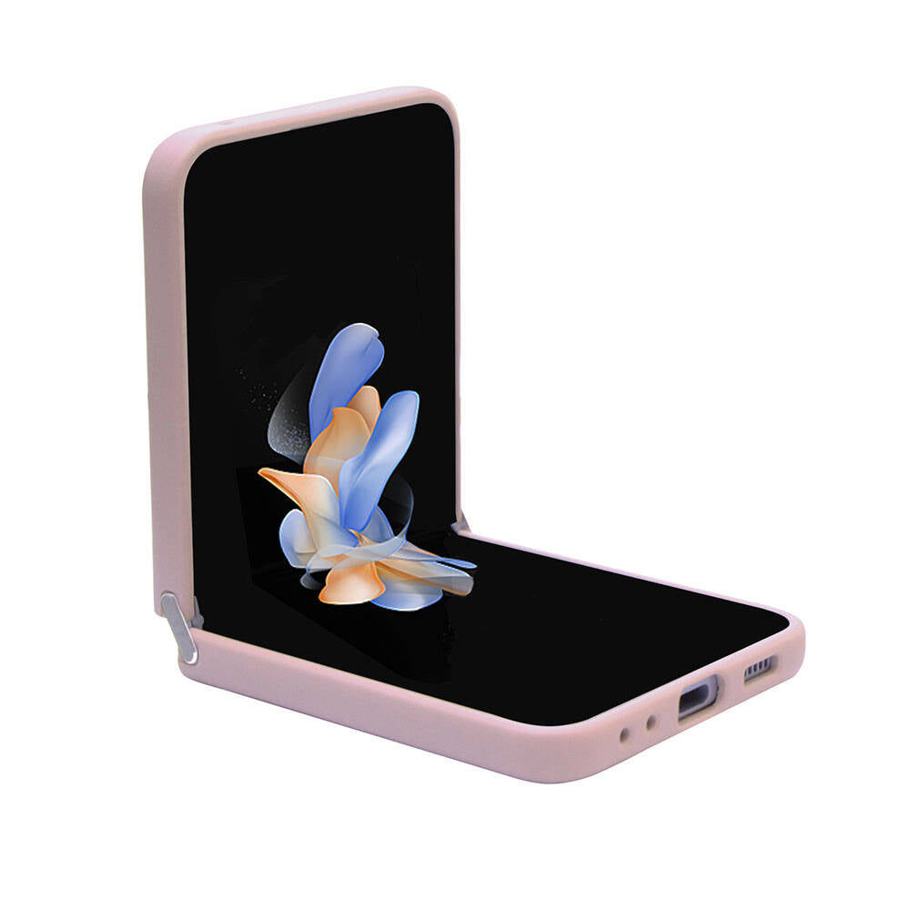 Galaxy Z Flip 5 Kılıf Guess Orjinal Lisanslı Yazı Logolu Glitter Script Kapak Siyah