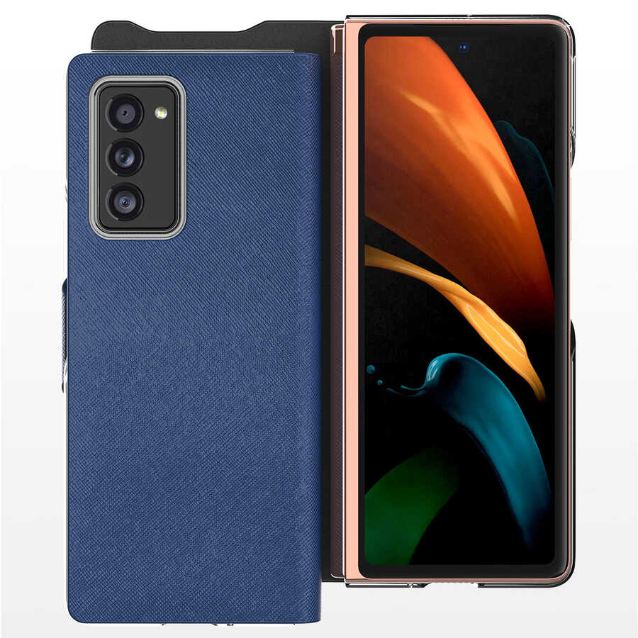 Galaxy Z Fold 2 Kılıf Araree Bonnet Kılıf Siyah