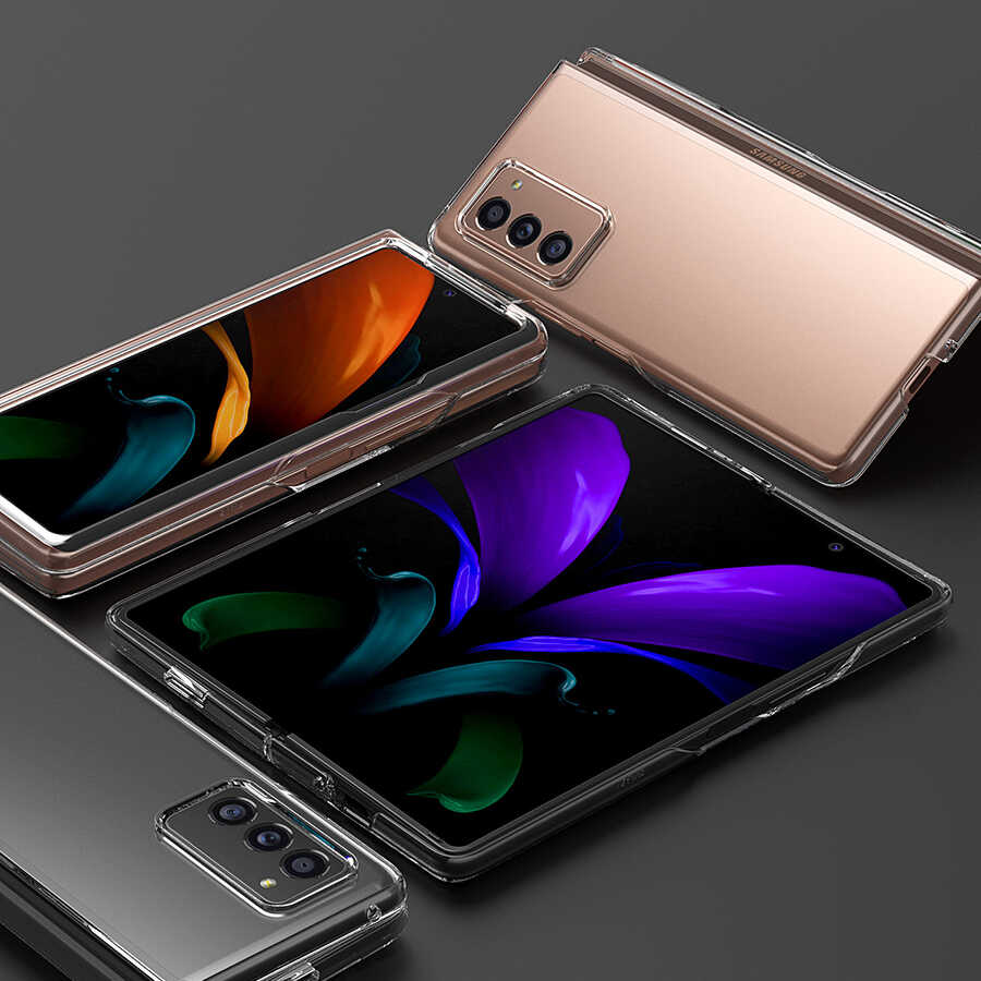Galaxy Z Fold 2 Kılıf Araree Nukin Kapak Renksiz