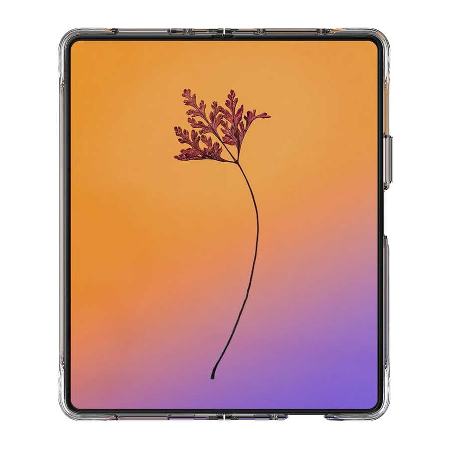 Galaxy Z Fold 4 Kılıf Zore Vonn Kapak Renksiz