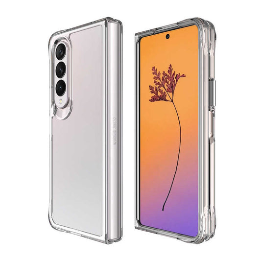 Galaxy Z Fold 4 Kılıf Zore Vonn Kapak Renksiz