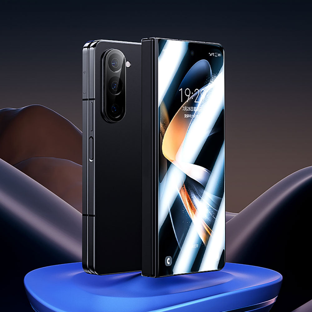 Galaxy Z Fold 5 Benks Combo İkili Set (Corning Ekran Koruyucu + Kamera Lens Koruyucu) Siyah