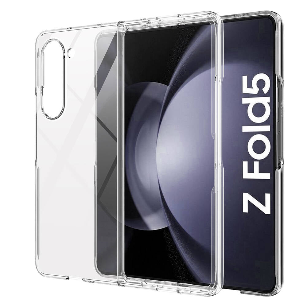 Galaxy Z Fold 5 Kılıf Zore Droga Kapak Renksiz