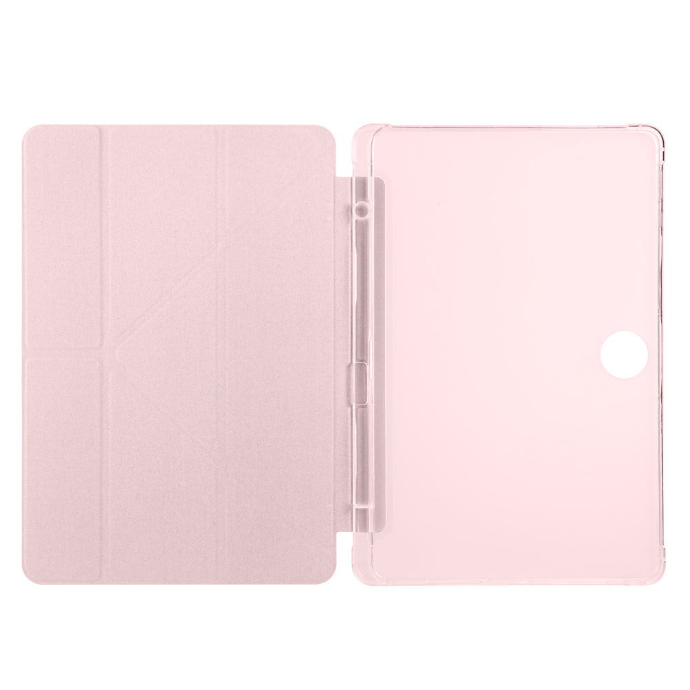 Honor Pad 9 Kılıf Zore Tri Folding Kalem Bölmeli Standlı Kılıf Koyu Yeşil