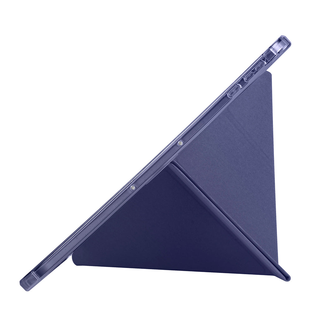 Honor Pad 9 Kılıf Zore Tri Folding Kalem Bölmeli Standlı Kılıf Koyu Yeşil