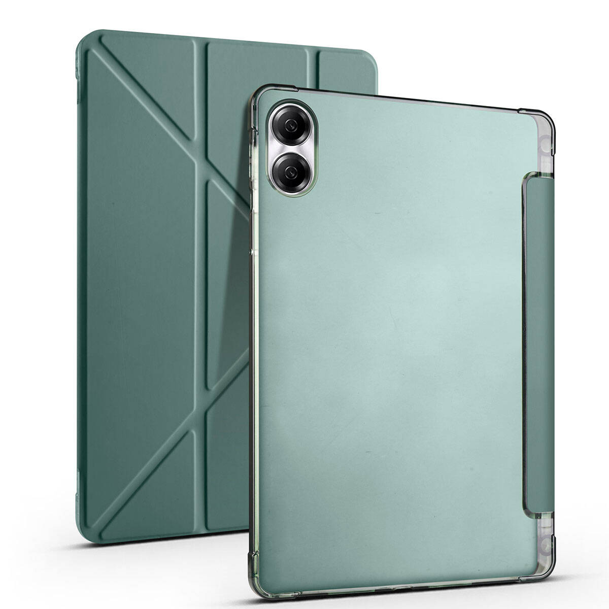 Huawei Honor Pad X8 Pro 11.5' Kılıf Zore Tri Folding Kalem Bölmeli Standlı Kılıf Lacivert