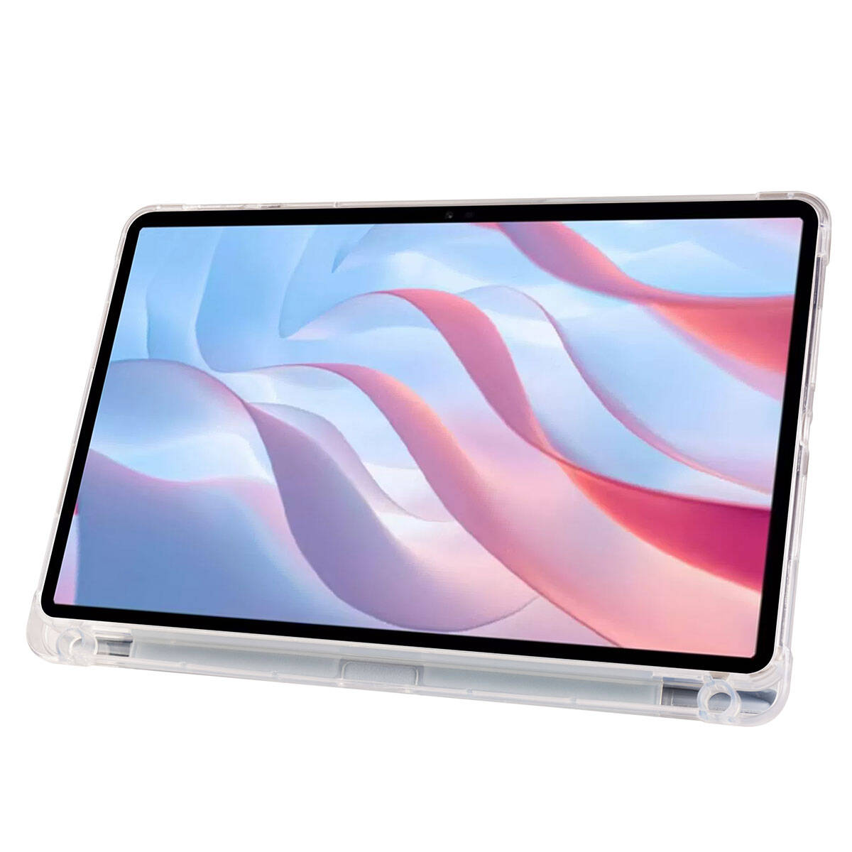 Huawei Honor Pad X9 11.5' Kılıf Zore Tri Folding Kalem Bölmeli Standlı Kılıf Lacivert