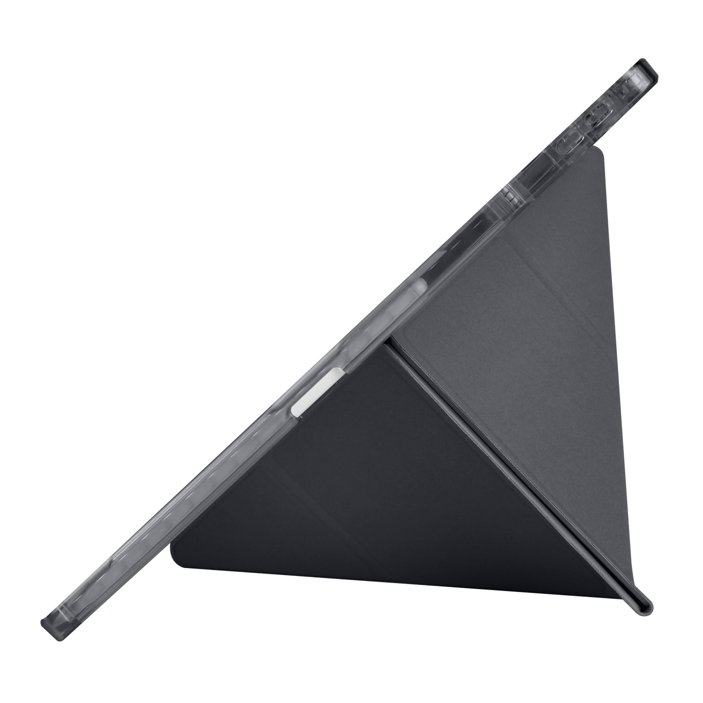 Huawei Matepad 12X Kılıf Zore Tri Folding Kalem Bölmeli Standlı Kılıf Lila