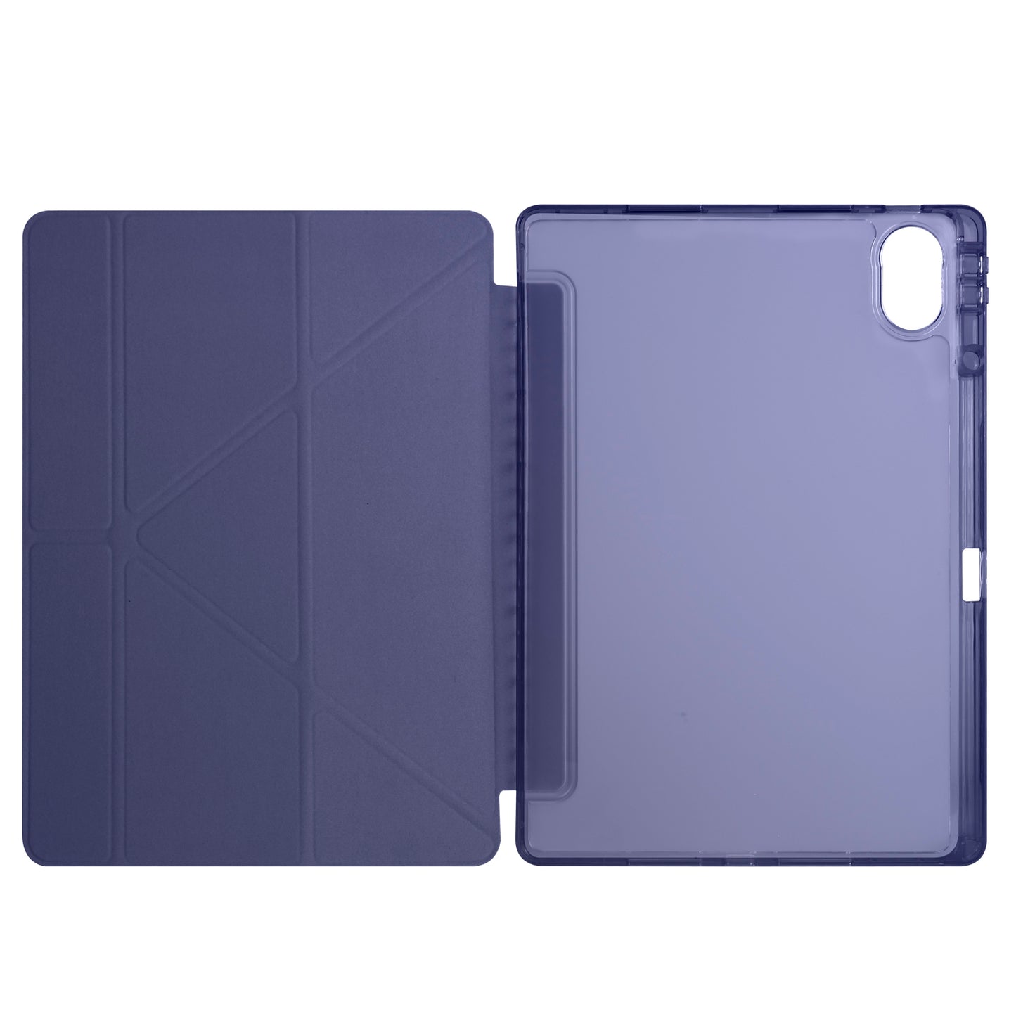 Huawei Matepad 12X Kılıf Zore Tri Folding Kalem Bölmeli Standlı Kılıf Koyu Yeşil