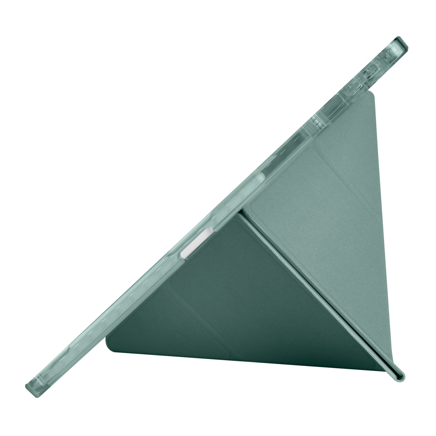 Huawei Matepad 12X Kılıf Zore Tri Folding Kalem Bölmeli Standlı Kılıf Siyah