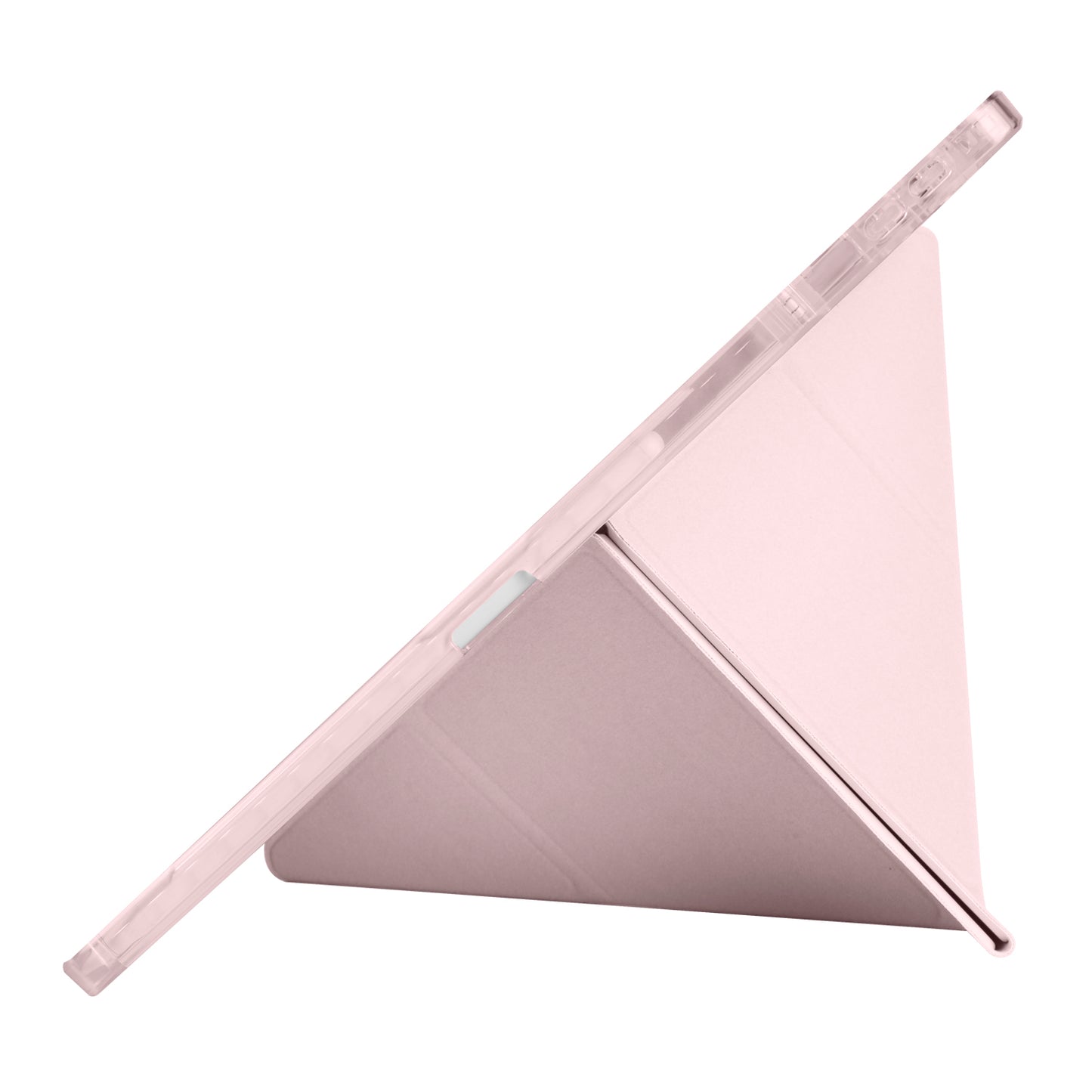 Huawei Matepad 12X Kılıf Zore Tri Folding Kalem Bölmeli Standlı Kılıf Mavi