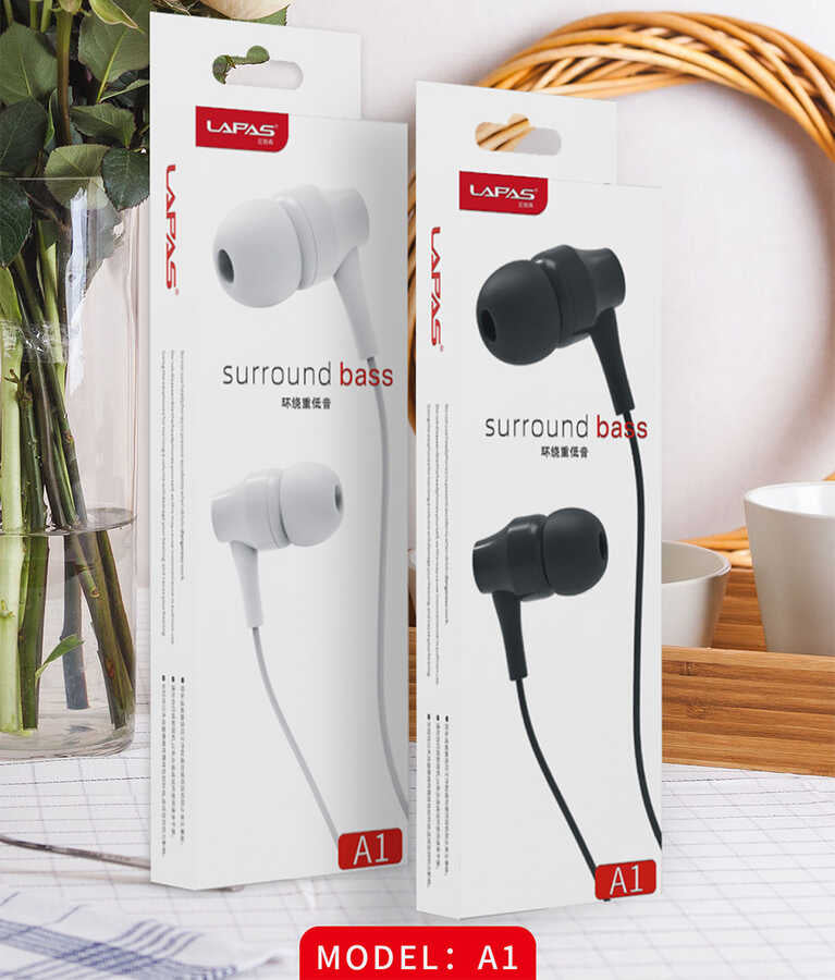 Lapas A1 3.5mm Kulaklık Siyah