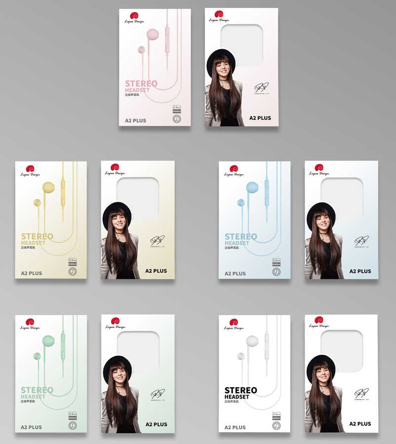 Lapas A2 Plus 3.5mm Kulaklık Pembe