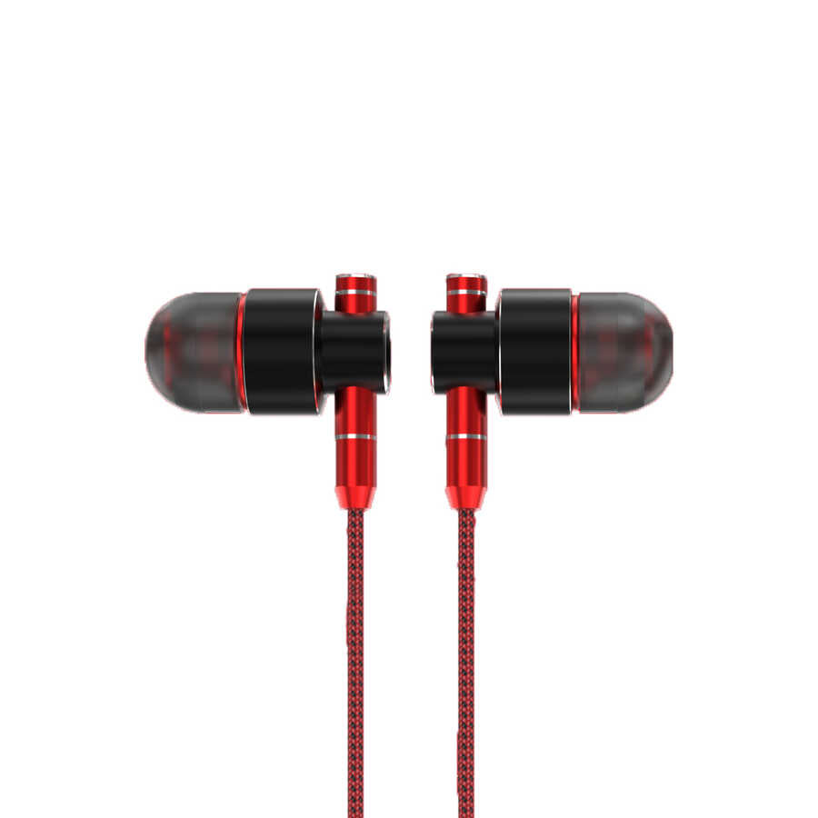 Lapas LY800 3.5mm Kulaklık Siyah-Kırmızı