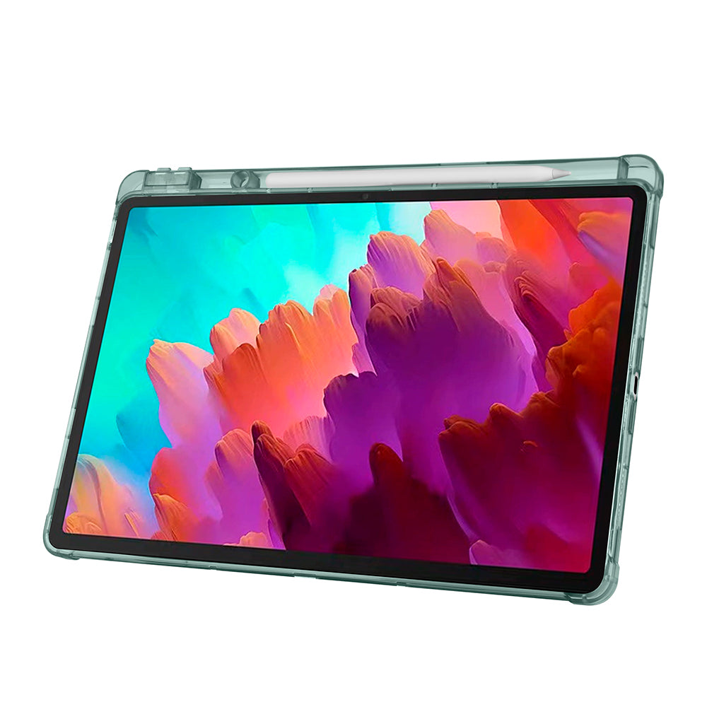 Lenovo Idea Tab Pro 12.7 TB-373FU Kılıf Zore Tri Folding Kalem Bölmeli Standlı Kılıf Rose Gold