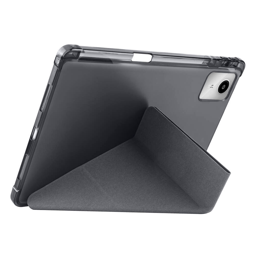 Lenovo M11 TB-330FU Kılıf Zore Tri Folding Kalem Bölmeli Standlı Kılıf Kırmızı