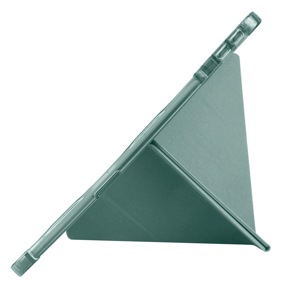 Lenovo M11 TB-330FU Kılıf Zore Tri Folding Kalem Bölmeli Standlı Kılıf Lacivert