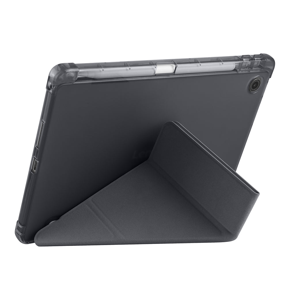 Lenovo Tab TB-311FU Kılıf Zore Tri Folding Kalem Bölmeli Standlı Kılıf Lila