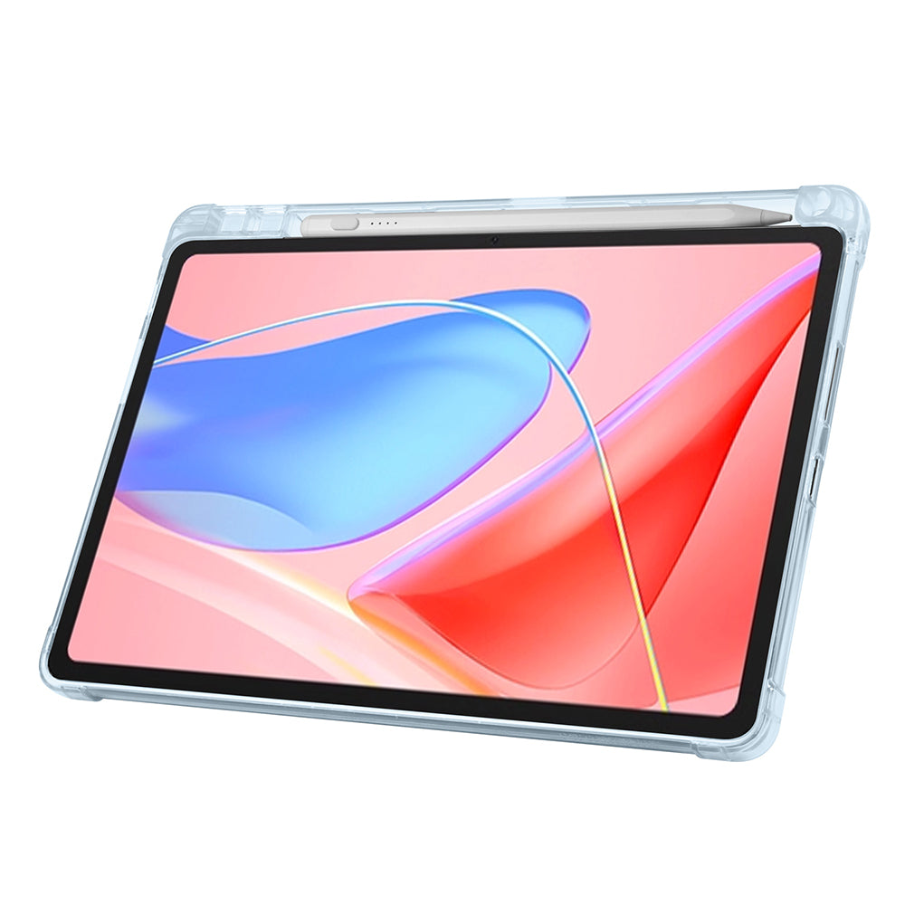 Lenovo Tab TB-311FU Kılıf Zore Tri Folding Kalem Bölmeli Standlı Kılıf Lila