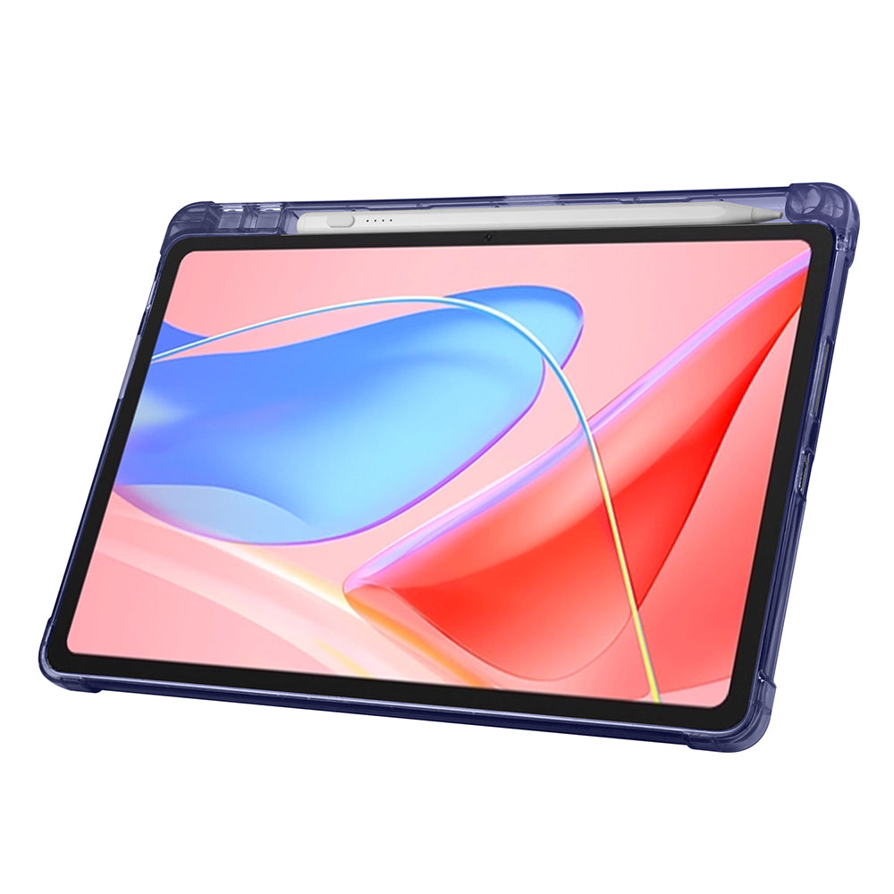Lenovo Tab TB-311FU Kılıf Zore Tri Folding Kalem Bölmeli Standlı Kılıf Lila