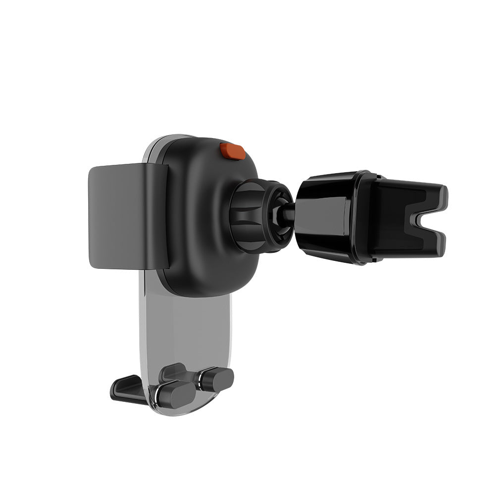 Lenyes CR143 360 Derece Dönebilen Havalandırma Tasarım Araç Telefon Tutucu Siyah