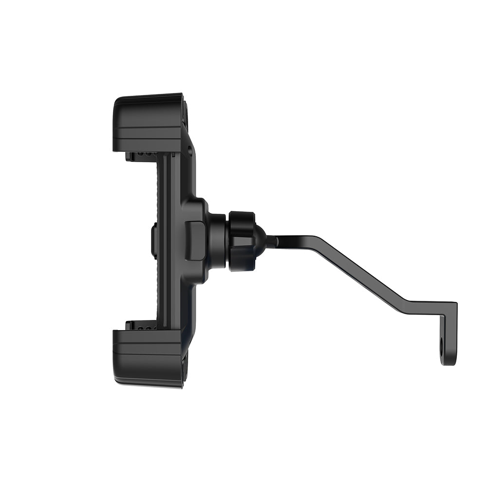 Lenyes CR165 Sarsıntı Önleyici 360° Derece Dönebilen Ayarlanabilir Motosiklet ve Bisiklet Telefon Tutucu Siyah